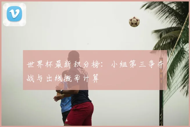世界杯最新积分榜：小组第三争夺战与出线概率计算